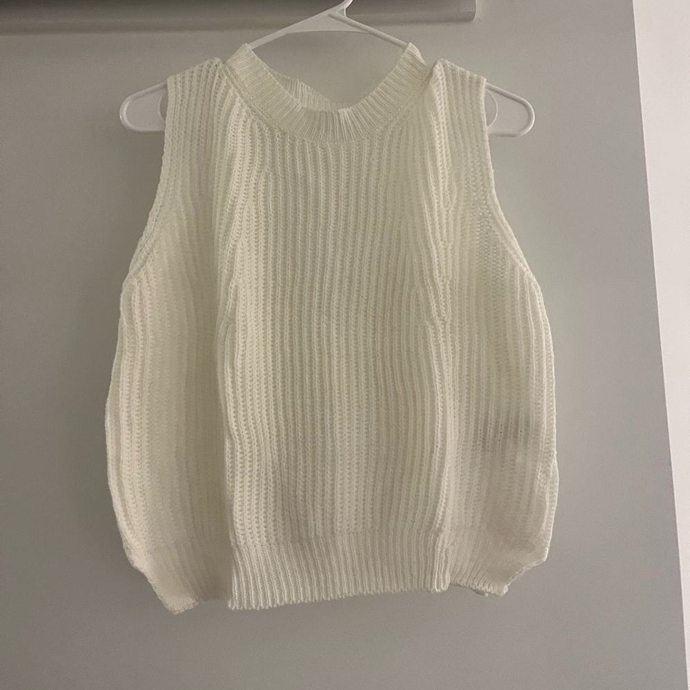 Sweater Tank Top